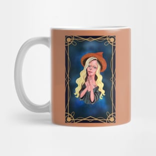 Blonde virgo witch Mug